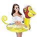 LUOEM Flotadores de Piscina Inflables Patrón de Mono Tubos de Natación Juguetes de Agua de Piscina para Decoraciones de Fiesta de Playa de Piscina