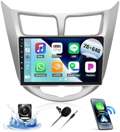 Amazon.com: 2G+32G Android 13 Car Stereo for Hyundai Accent 2012-2017 ...