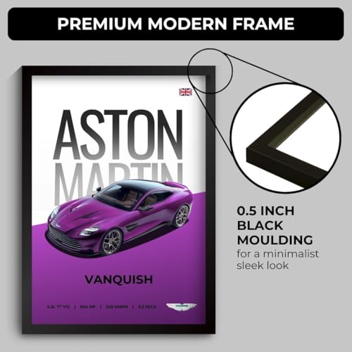 Image of Funk You Store A4 Poster Photo Frames All Cars (Aston Martin Vanquish)