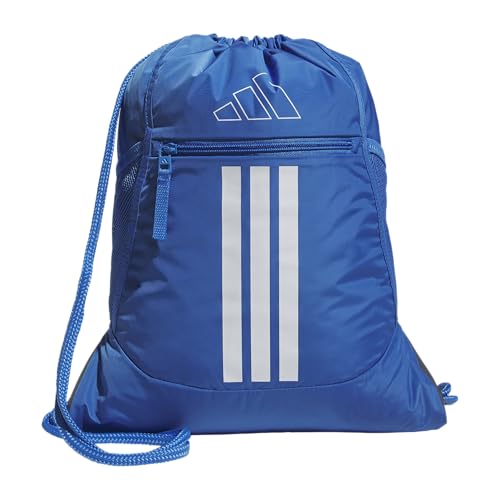 adidas Alliance Sackpack – Drawstring Backpack for Sports, Small Gym Bag