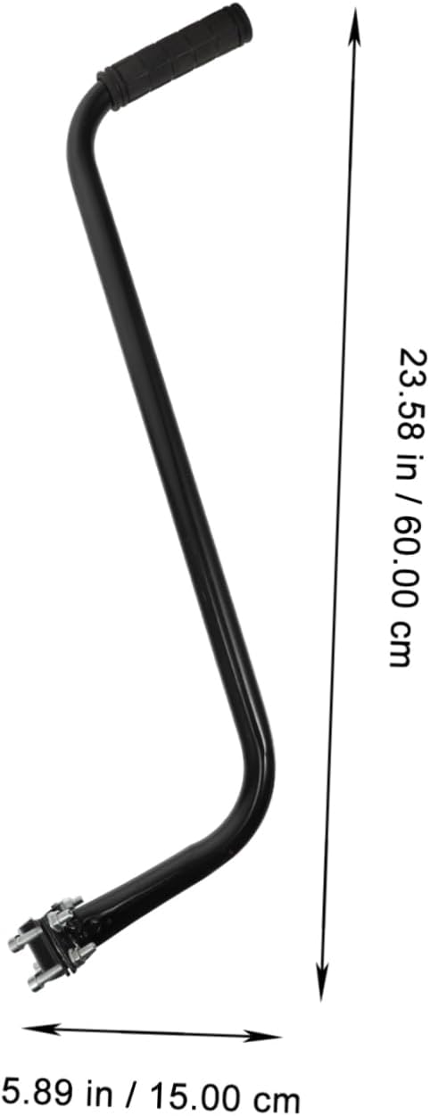 Kids Cycling Learning Push Bar Safety Balance Trainer Adjustable Handle for Boys and Girls Suitable for Learning to Ride and Bike Training