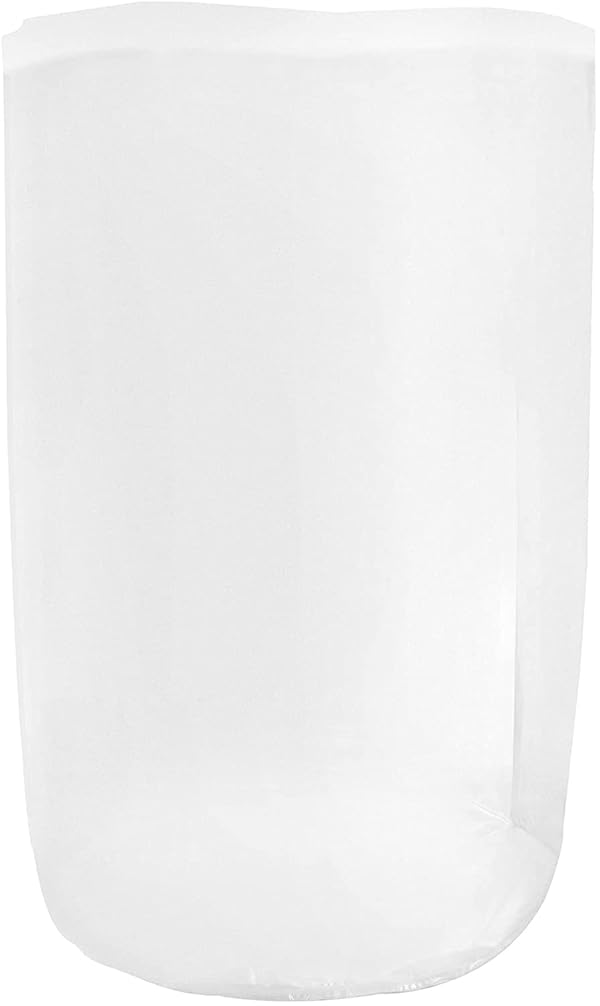 QWORK 5 Pack 55 Gallon Clear Plastic Drum Liners, Heavy Duty Leak Proof Clear Bucket Liner Bags for Marinating and Brining, BPA Free, 5.5 mil by QWORK - Image 3