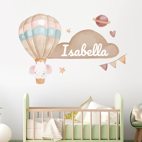Vinilo Decorativo Infantil Personalizable Elefante