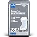 Medline Contour Plus Bladder Control Incontinence Pads, Moderate Absorbency, 5.5" x 10.5" (Pack of 28)