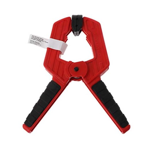 JOYKK kraftig stark träbearbetning plast vira fjäderklämma träsnickare verktyg 7 inch 5# Two-color