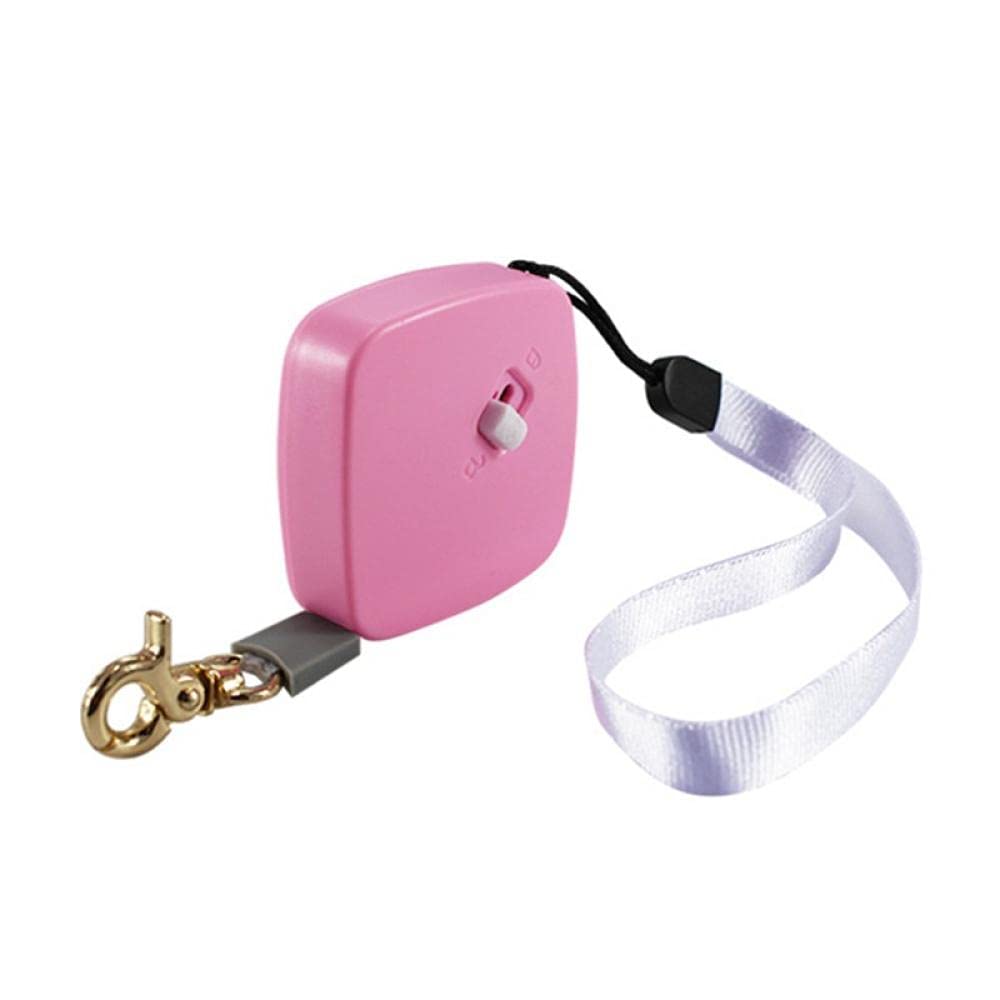 Automatisch einziehbare Hundeleine, Rosa, 2 m, automatisch einziehbar, Hundeleine, Gürtel, Welpen, Haustier, Spaziergänge im Freien, Nylon, Traktion,Hundeleine