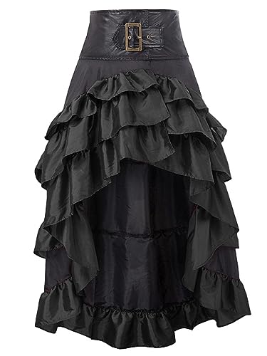 Falda renacentista medieval para fiesta de carnaval y festivales steampunk de época