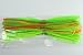 Akuna Replacement Skirts for Spinnerbaits and Buzz Baits (3-Pack), Green Monster, 1 Bag of 3 (3 Total)