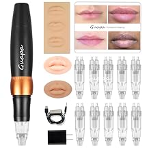 Fast Lip Blush Permanent Makeup Machine Kit with 8-Pin Needles System for ombre powder brows, lip blush tattooing, or large-area shading Machine Kit