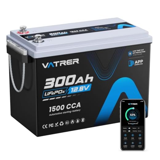 12V 300Ah Lithium LiFePO4 Smart Battery