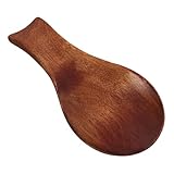 Support pour cuillère – avec son design antique, ce repose-cuillère possède un style intemporel et raffiné qui s'harmonise avec les décors de cuisine. porte-louche en bois