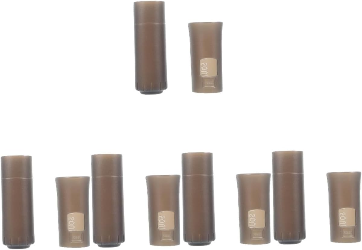 FAVOMOTO 5pcs Microphone Handle Sleeve Soft Silicone Mic Cover for u Protects against Drops Bumps for Ktv Parties Stage Black