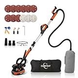 CUBEWAY Ponceuse Girafe avec Système d'aspiration Automatique, 750W Professional Ponceuse ...