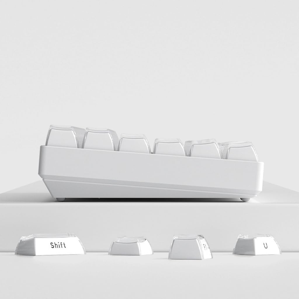 113Keys Frosted Jellys Keycaps Set OEM Profile for Customs Mechanical Keyboard