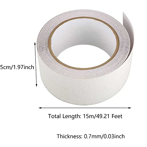 anti slip tape 2 inch x 33 feet safety non slip high grip adhesive flooring sticky strip steps tread waterproof indoor outdoor grey
