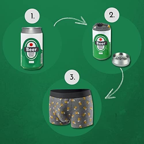 soxo Dose Boxershorts Herren Unterhosen Lustige Geschenke Für Männer Beer L