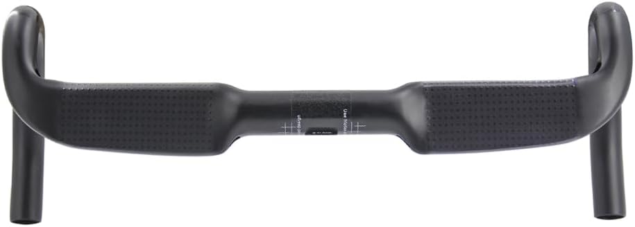 Alfa Pasca Road Bike Handlebar 31.8 x 440 mm Aero Bar Carbon Gravel Handlebar Carbon