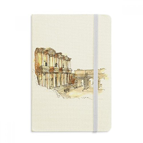 Notebook tissu couverture rigide classique multicolore format A5 144 x 210 mm