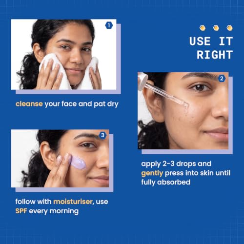 Image of DERMDOC 10% Vitamin C Brightening Face Serum - 30ml | With 0.4% Glutathione Complex Arbutin & Peptides | Reduces Dark Spot & Pigmentation | For Brighter, Even-Toned Skin | Hydrating Face Serum | All Skin Types