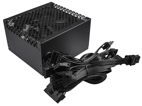 Image of Rosewill VNW 750W 80+ White Certified, Non-Modular Active PFC Design, Low-Noise Power Supply, Electrolytic Capacitor, 120mm FDB Silent Fan - 5 Year Warranty - VNW750
