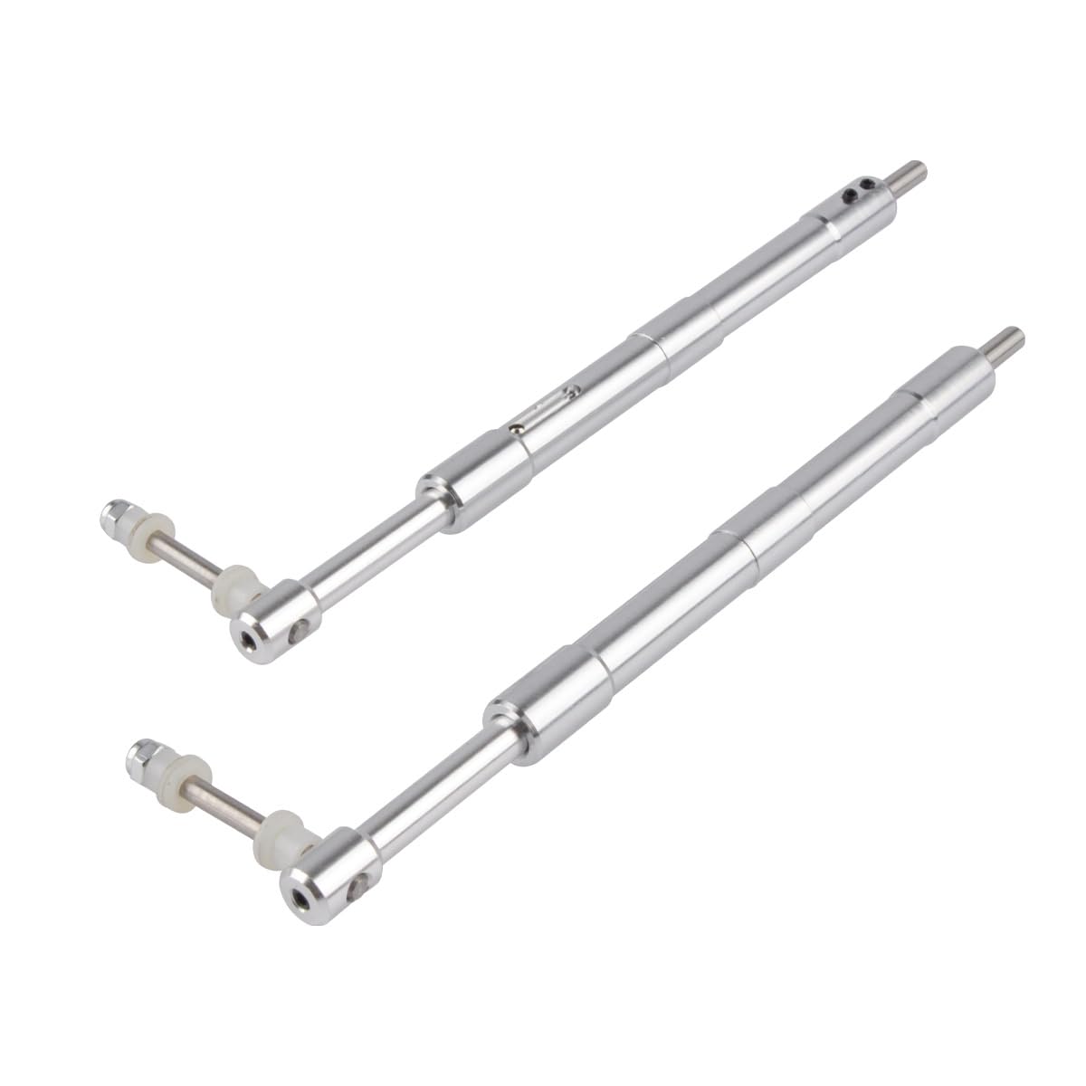 RC Aircraft Landing Gear, Anti-Vibration Shock Absorber, 169mm Length, 4-5kg Load Capacity, Silver