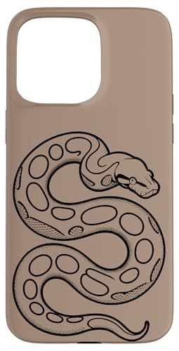 Ball Python Sketch �~�j�}���X�g�� - �u���E�� �X�}�z�P�[�X iPhone 15 Pro Max �p