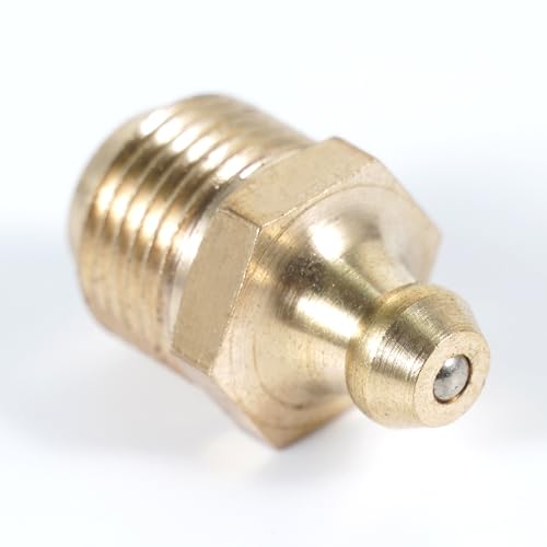 Rosca macho M10 x 7 mm en pack de 5 boquillas de engrase recto Unifizz de 1 mm 4