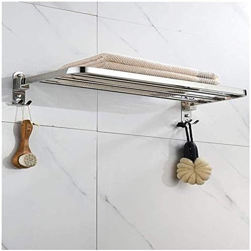 Miniatura 1 de OMOONS Toallero Secador Baño Baño Estante Libre Perforación Cocina Montada En La ParedA23.2in