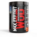 NET Integratori MAX EFFORT PROFESSIONAL - 273g Arancia - Stimolatore Ossido Nitrico Careflow - Pre Workout, Contrasta la Stanchezza Mentale e Fisica, Incrementa Forza e Concentrazione