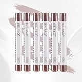 SEISSO Wood Filler Sticks- 6 Pcs, Furniture Repair Wax Crayons, Furniture Marking Repair - Scratch, Cracks, Hole, Table, Wood Floor, Guitar - Heartwood Cherry/Red Brown/Nutmeg