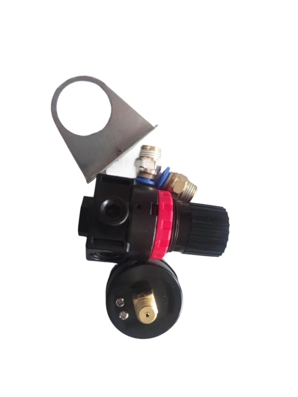 AR2000 G1/4 gwint brytyjski filtr pneumatyczny regulator ciśnienia przełącznik/zawór redukcyjny ciśnienia (AR2000 PC12)
