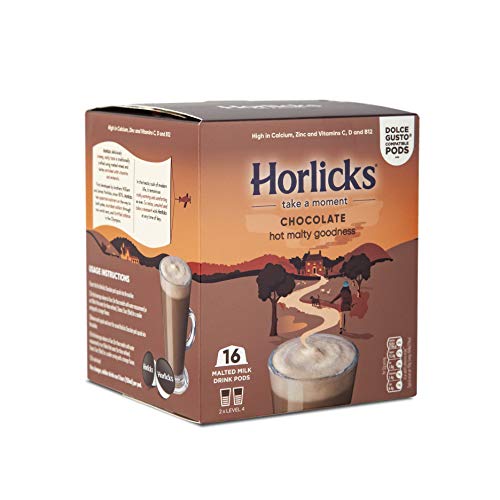 Horlicks 1 boîte de 16 dosettes de chocolat malté compatibles Dolce Gusto® Cover