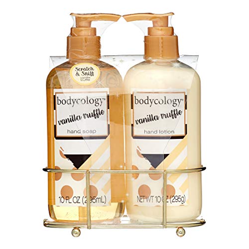 Bodycology Hand Soap & Hand Lotion Duo - Vanilla Truffle Scent - 10 oz bottles