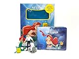 Disney The Little Mermaid Tattle Tales - Activity Books for kids, 12-page storybook, 4 figurines