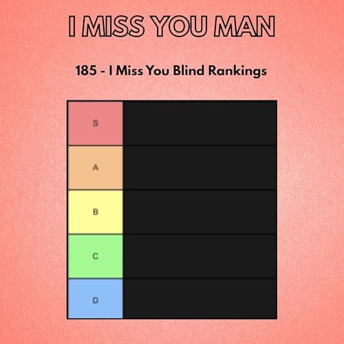 185 - I Miss You Blind Rankings