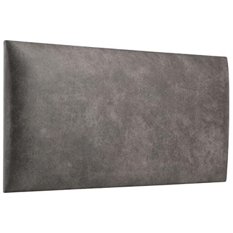 softwalls Wandkissen Vintage Leder mit Befestigung und 50mm Polsterung Cover