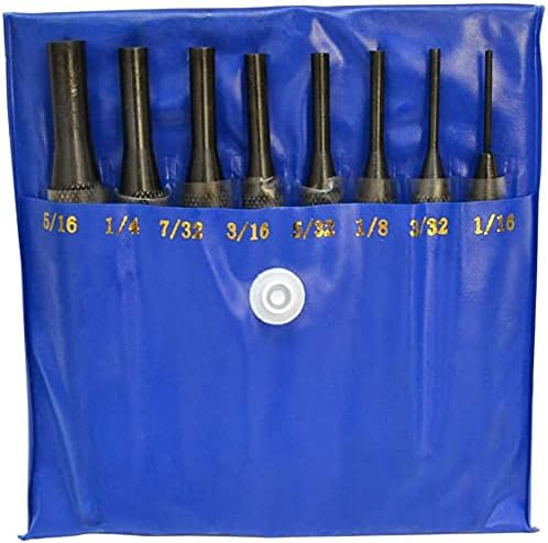 AI 8 Pieces Pin Punch Set Tool - For Woodwork I Machinery I Milling I Repairs I Crafts Tools