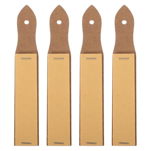 LIGHTAOTAO Bloques de Papel de Lija para Lápiz de Dibujo 4 Piezas, Afilador Portátil para Artistas, Herramienta para Afilar Puntas de Lápices y Barras de Pastel, Adecuado para Estudiantes