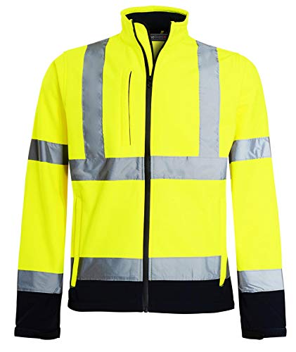 Veste polaire réfléchissante homme pour travailler dehors en toute sécurité