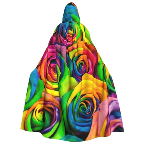 Cape à capuche médiévale rose pour votre prochain cosplay de carnaval