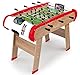 Smoby - Tischkicker Powerplay 4 in 1 - Fußball Tischtennis Hockey + Billard - Aus Holz - Mit Zubehör - Ab 8 Jahre