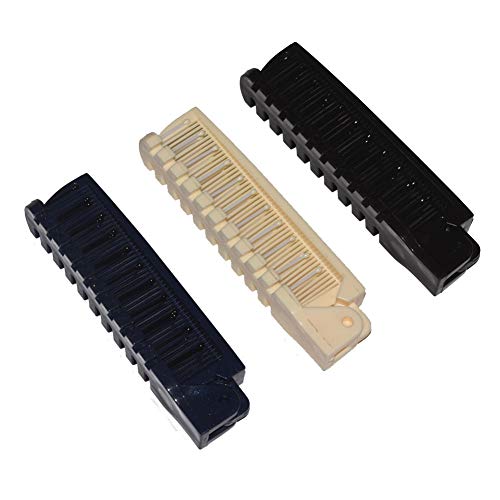 3Pcs Portable Travel Comb Pocket Folding Hair Brush Massage Detangle Hair Comb Anti-static