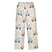 Yuiboo Car Sky Jogger Pajama Pants Long Comfy Sleepwear Trouser Indoor Outdoor with Pockets 11-12Y