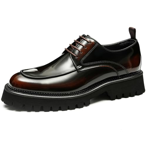 Men's Dress Shoes - Minimalist Derby in Genuine Leather | Sleek Dress Shoes for Business 23675
