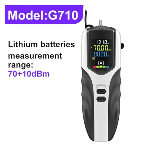 Medidor de potencia de fibra G7-70 con conector ST opcional para un diagnóstico rápido 3