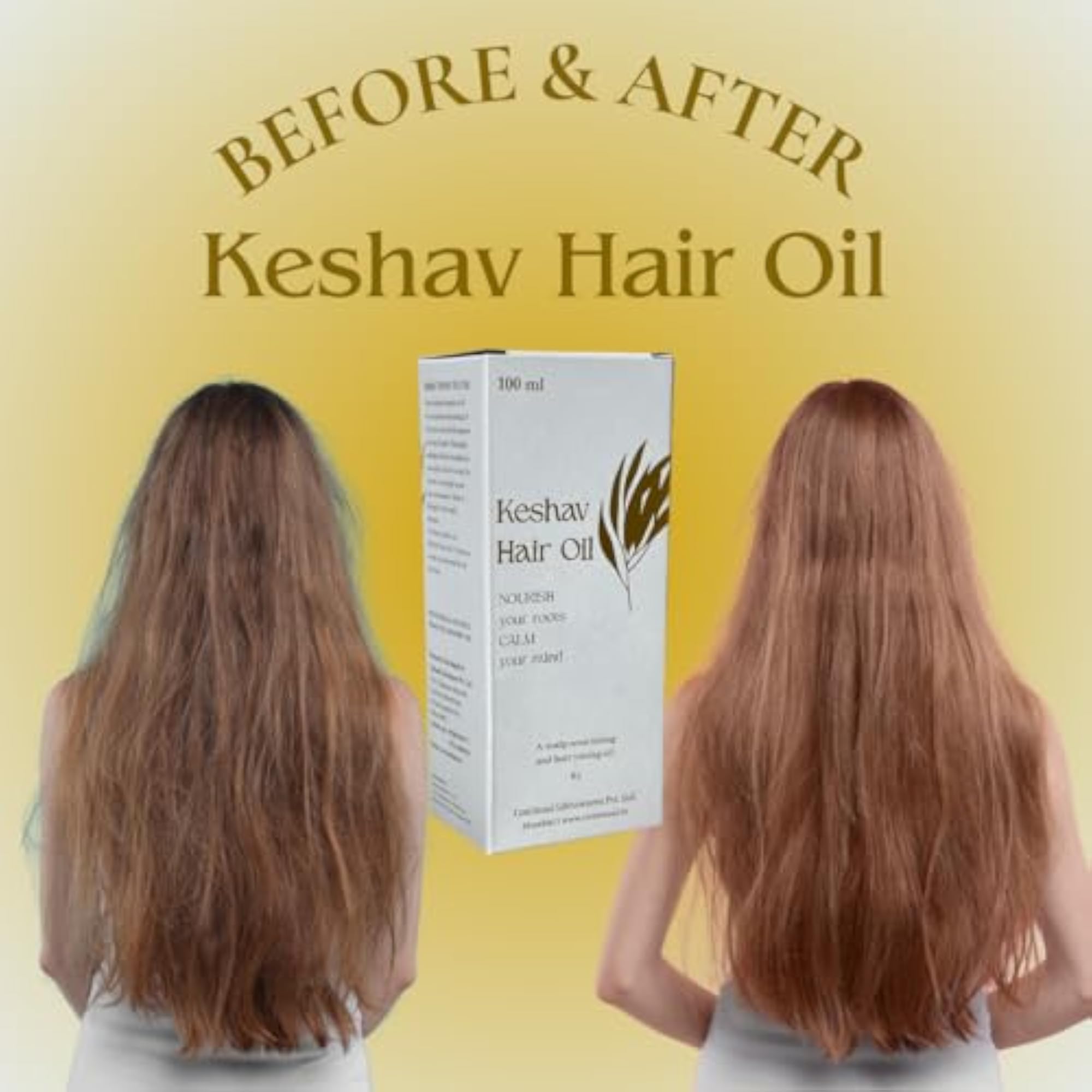 Keshav Hair Oil, Nourishing Hair Care Solution