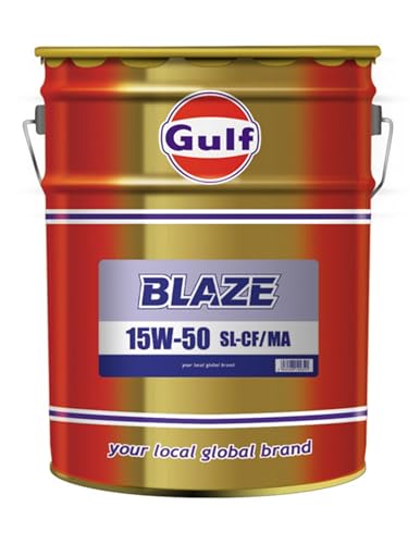 Amazon | ガルフ(Gulf) 二輪車4サイクルエンジンオイル BLAZE 15W-50