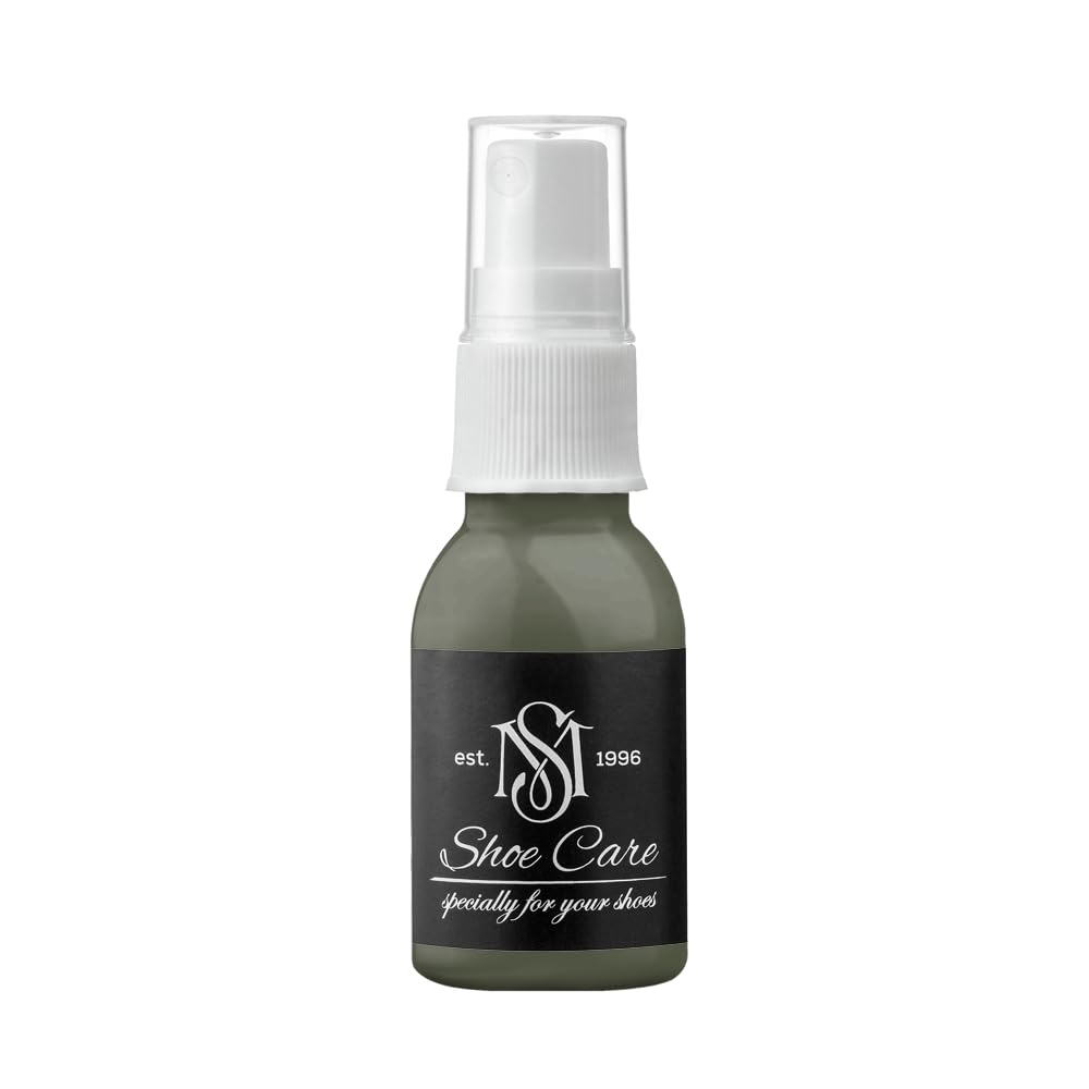 Spray nutritif pour cuir MAVI STEP gris olive noir 100 ml pour réhydrater le cuir lisse