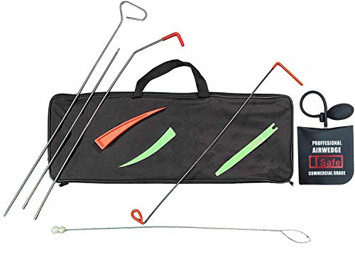 TSafe Professional Automotive Kit- Long Reach Tool Kit Car Truck Commercial Grade Lockout