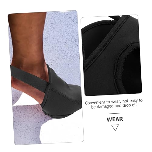 Cubrebotas de Ciclismo Invierno Antiviento Cálido Protector Medio Negro miniatura 6